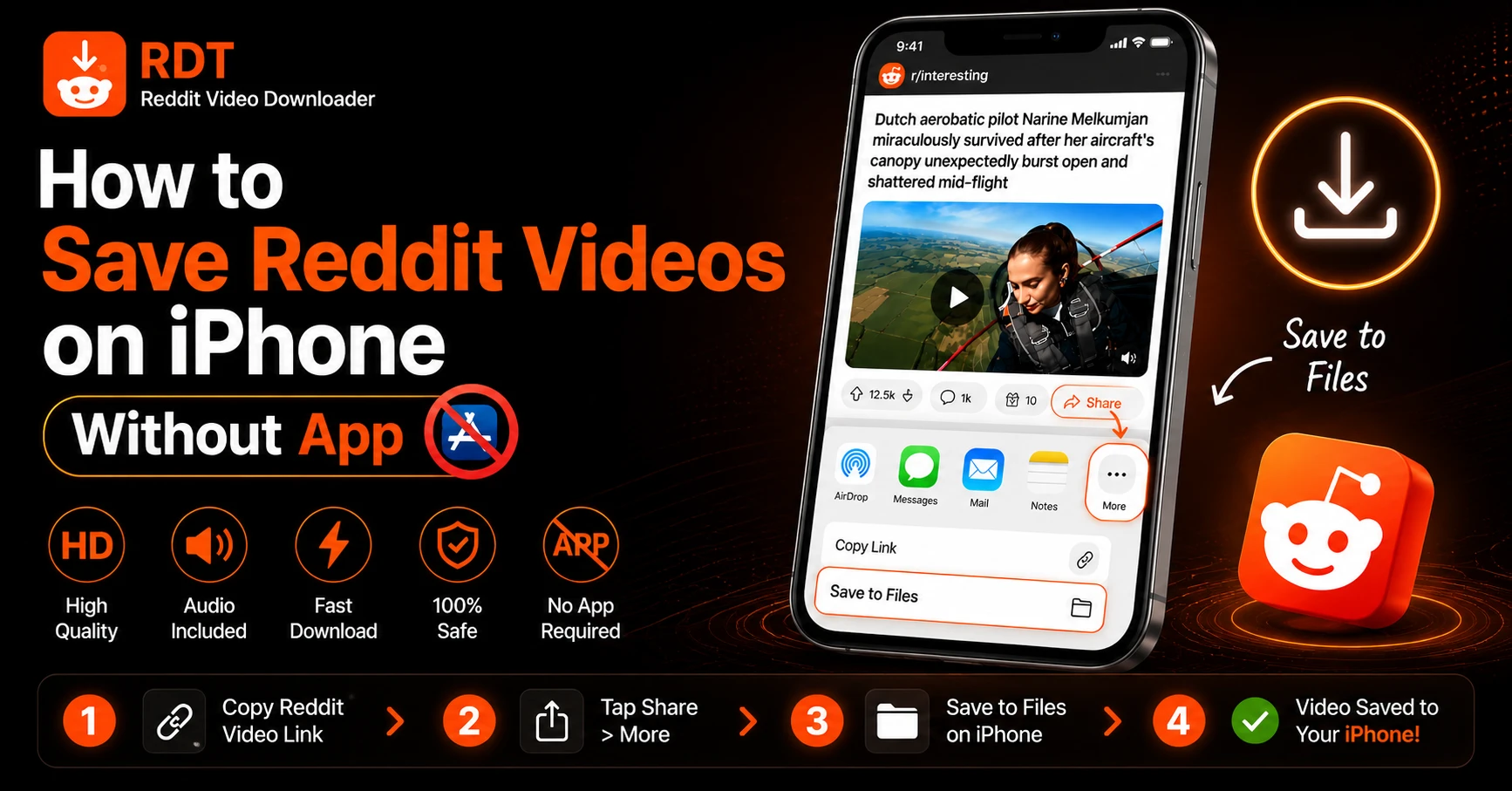 How to Save Reddit Videos on iPhone